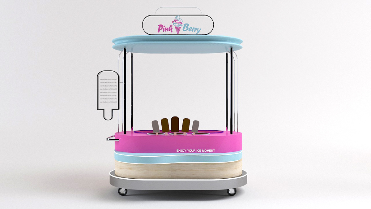 Popsicle Mobile Kiosk 