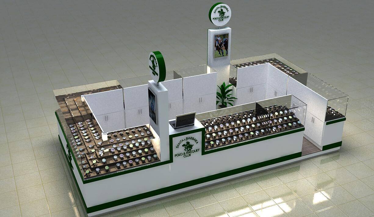 jewelry display kiosk 