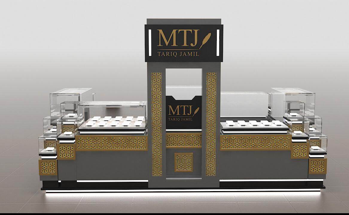 jewelry display booth 