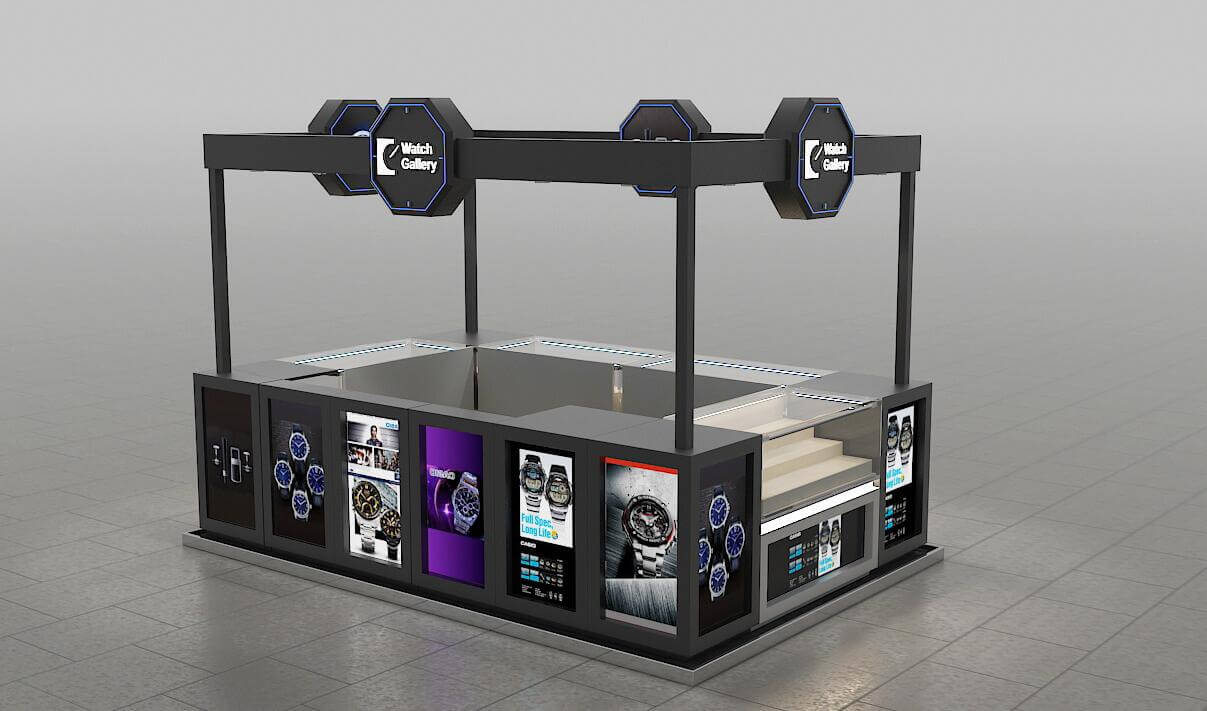 watch display kiosk 