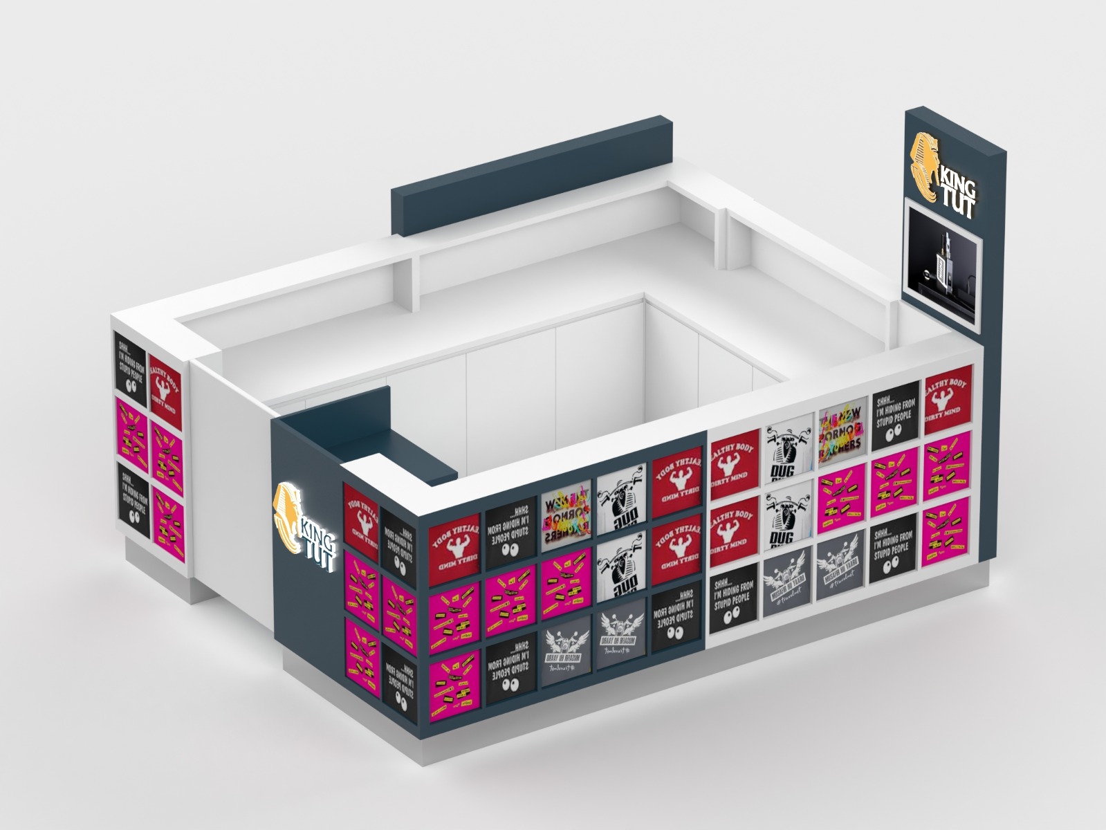 Retail T-shirt Kiosk
