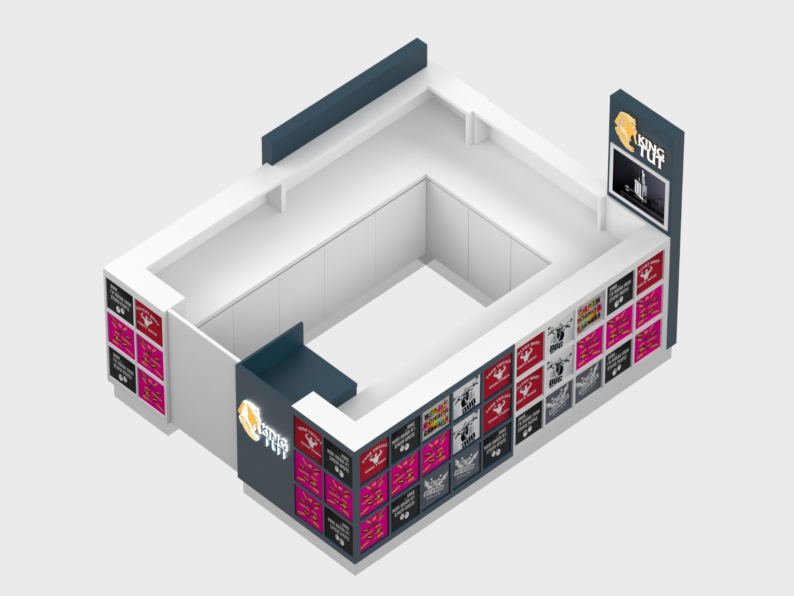 Retail T-shirt Kiosk