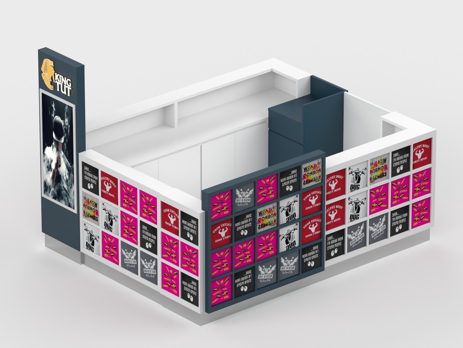 Retail T-shirt Kiosk