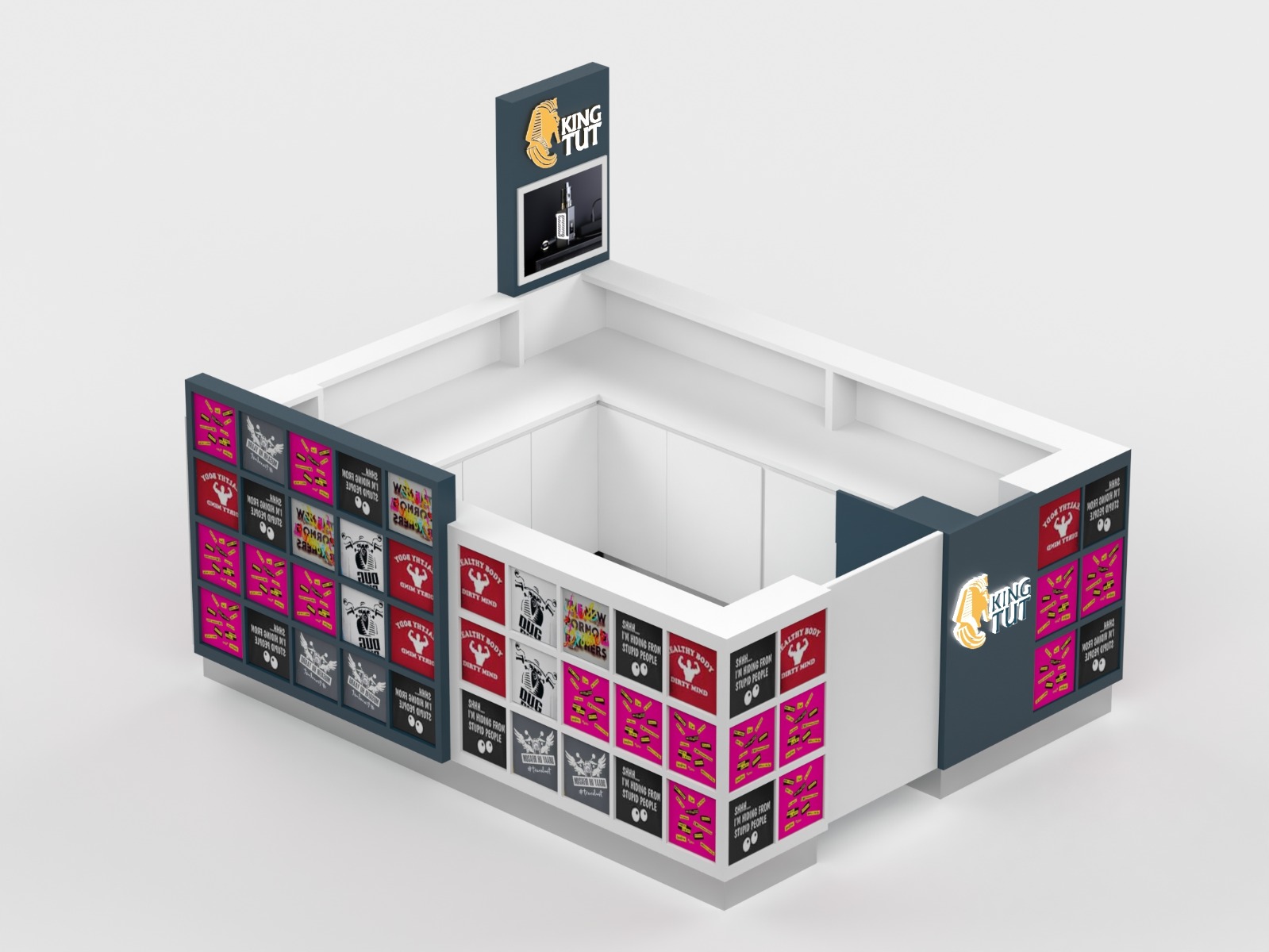 Retail T-shirt Kiosk