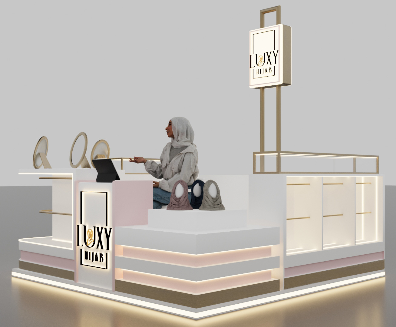  Scarf Kiosk 