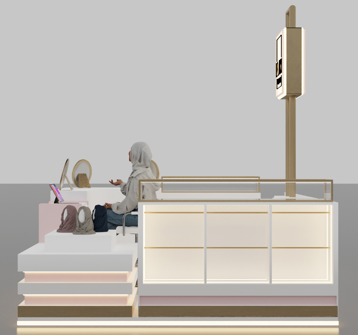  Scarf Kiosk 