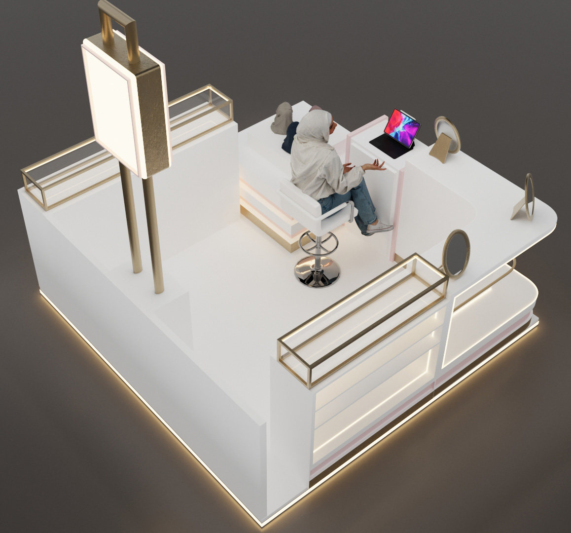  Scarf Kiosk 