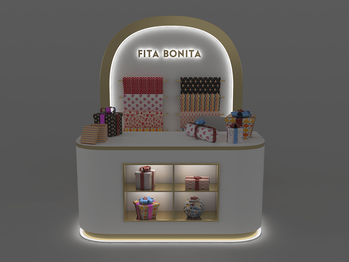scarf kiosk
