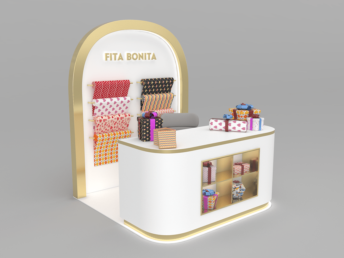 scarf kiosk