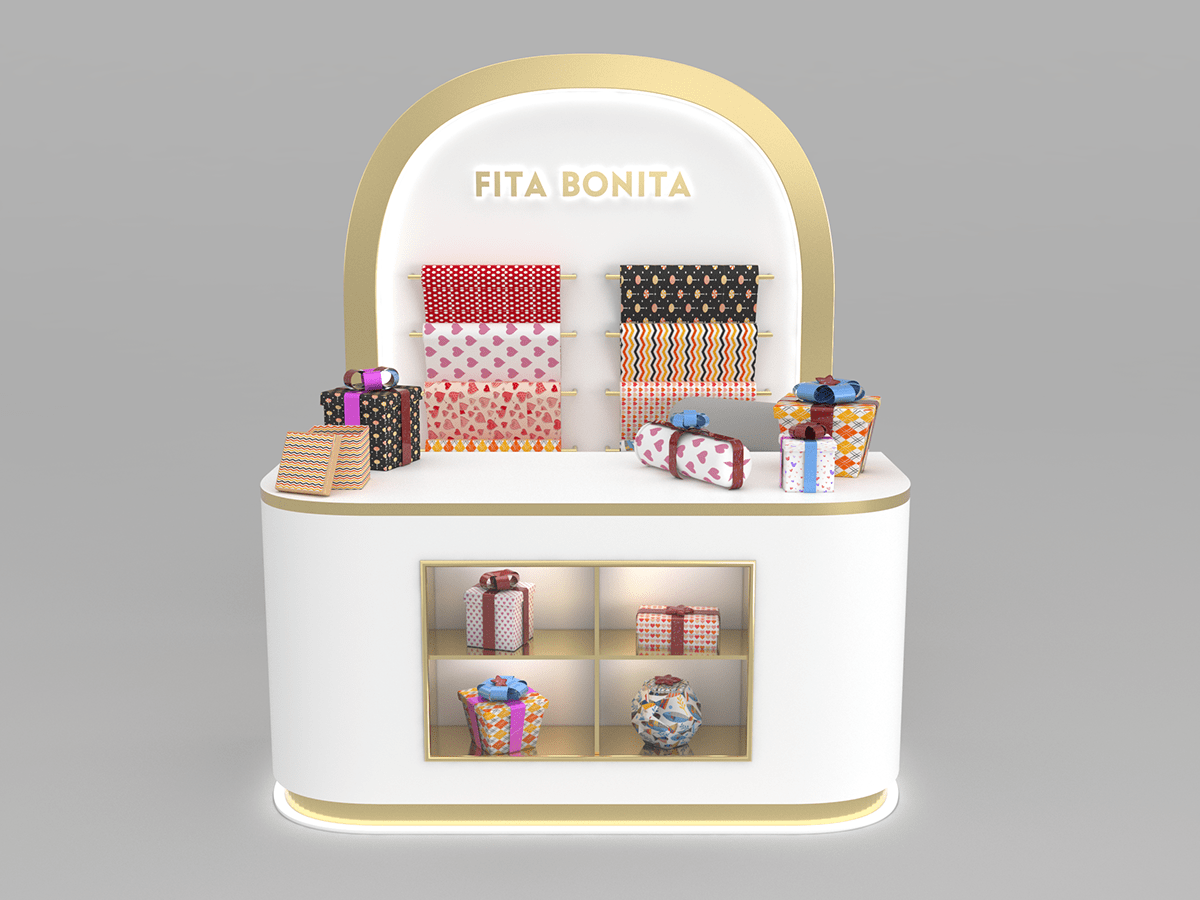 scarf kiosk