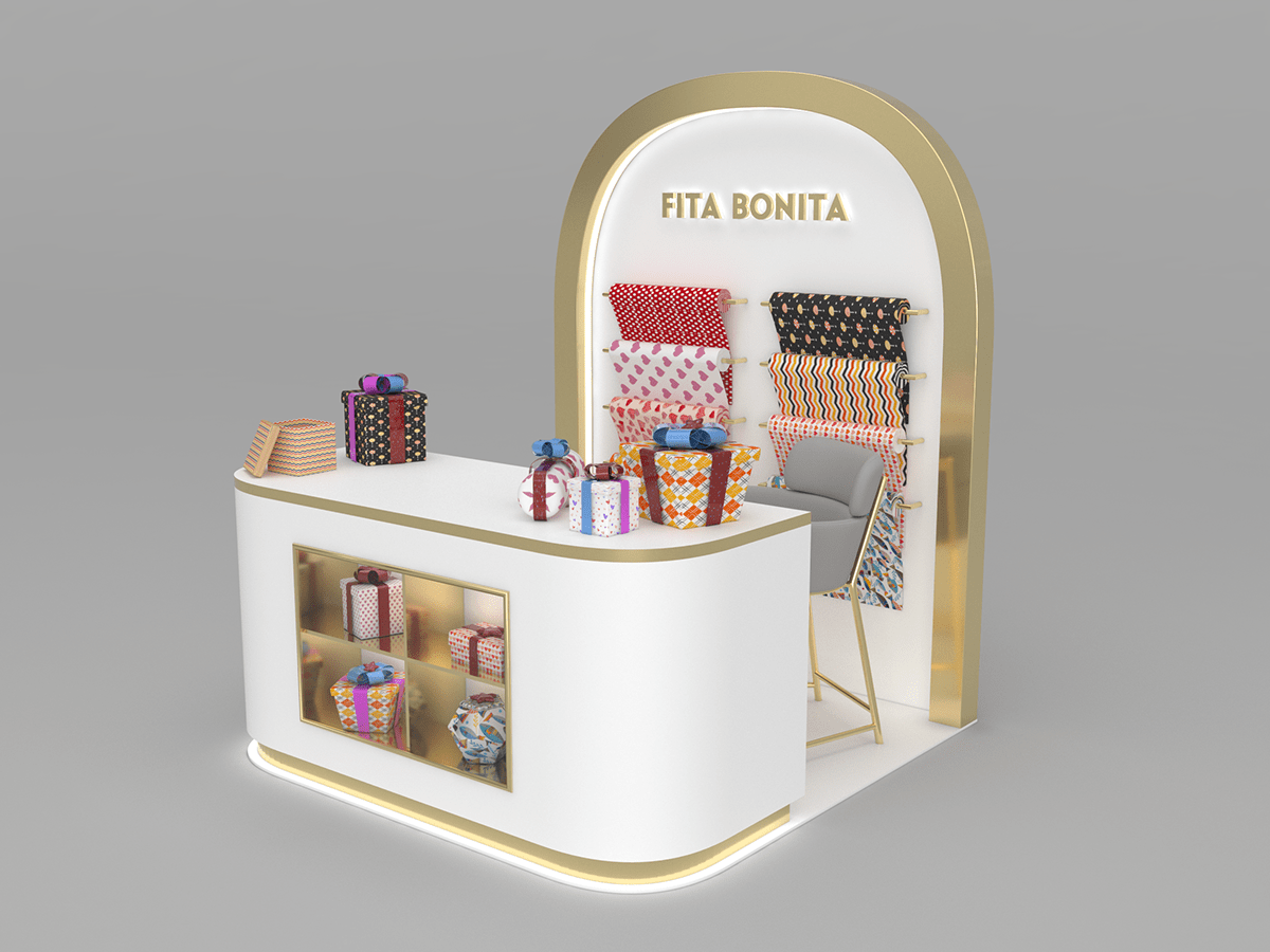 scarf kiosk