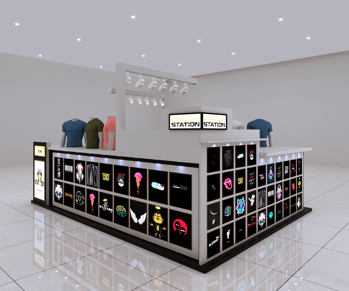 Trendy T-shirt Kiosk