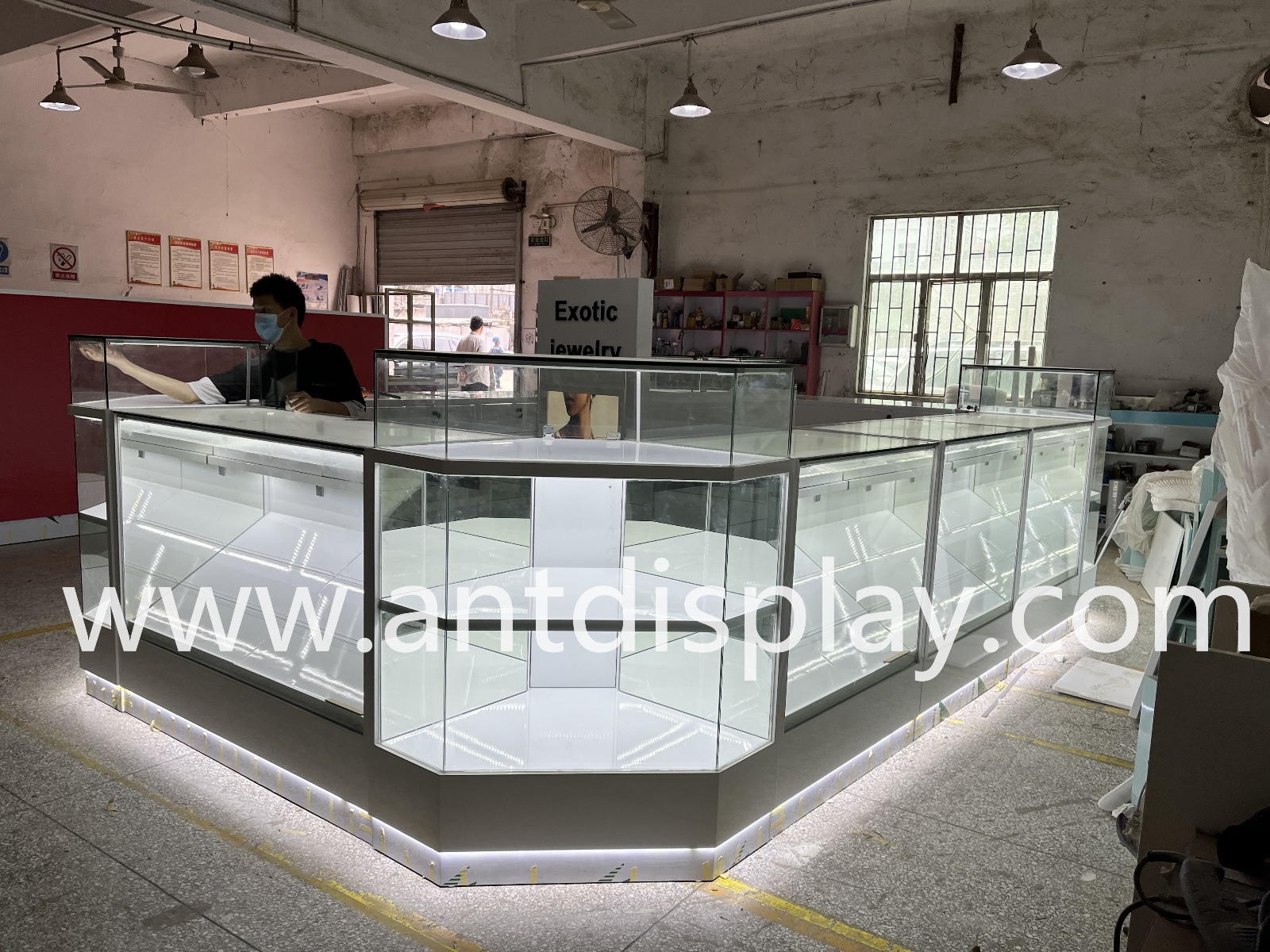 ant jewelry display cabinet