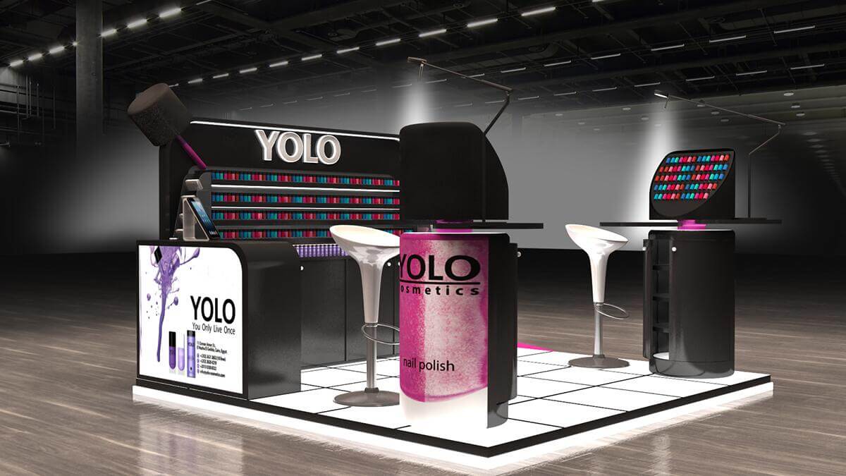nail polish booth 
