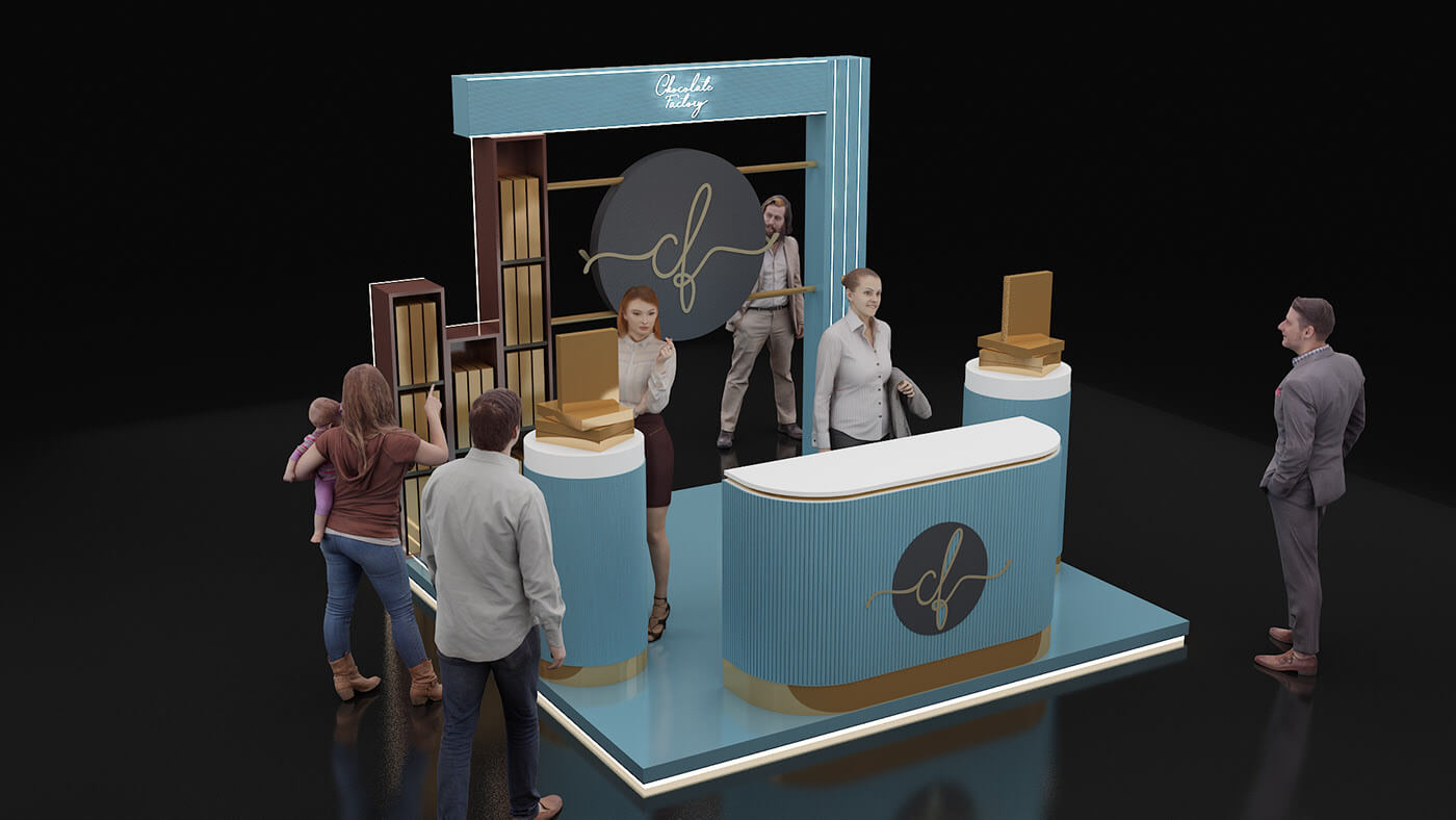 cosmetic kiosk