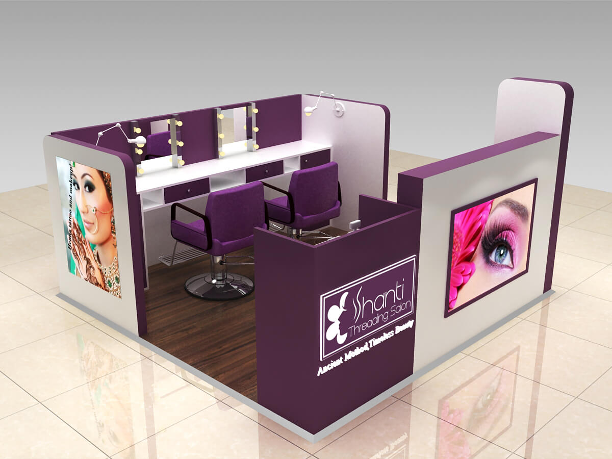 eyebrow kiosk