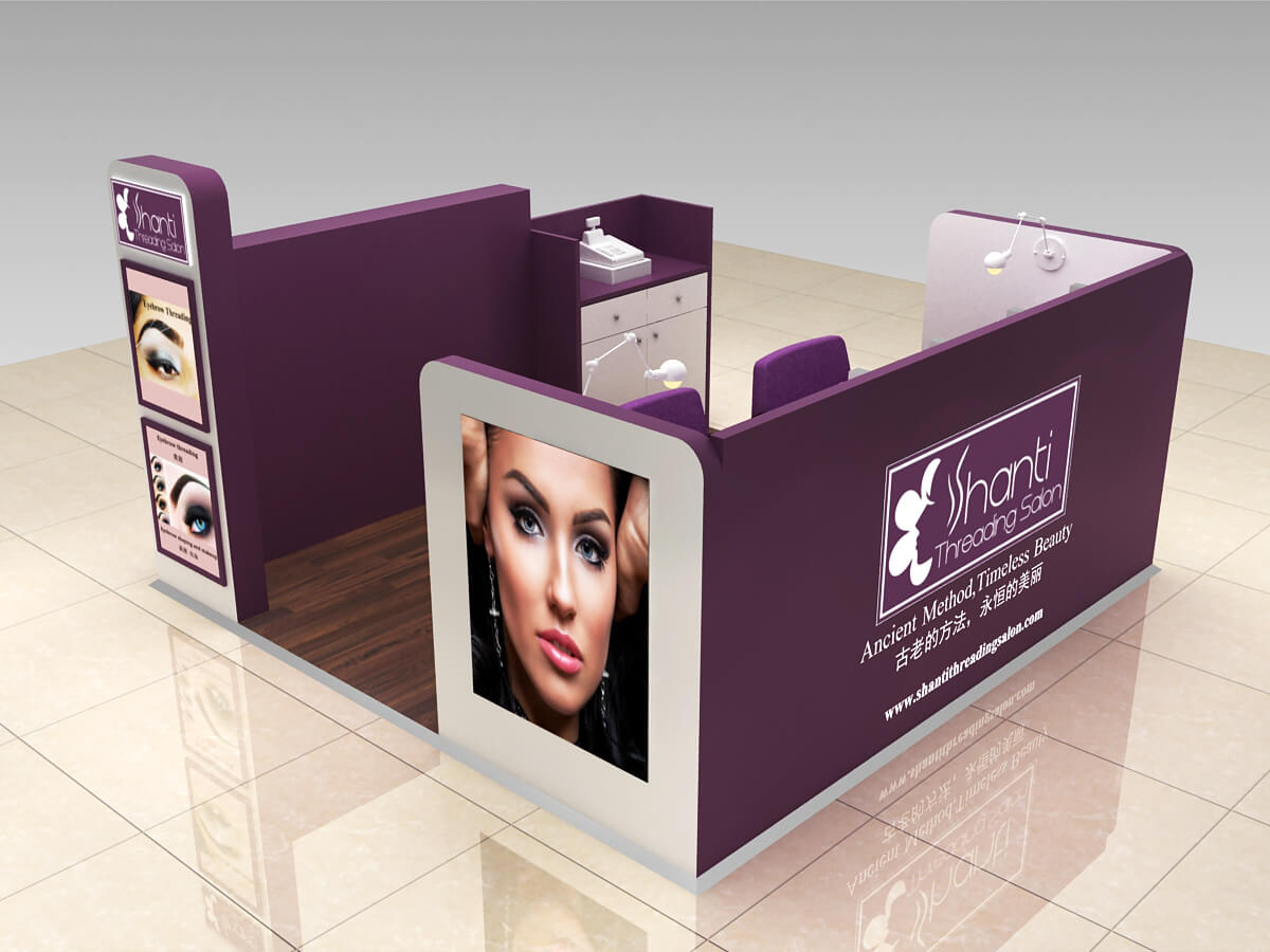 eyebrow kiosk