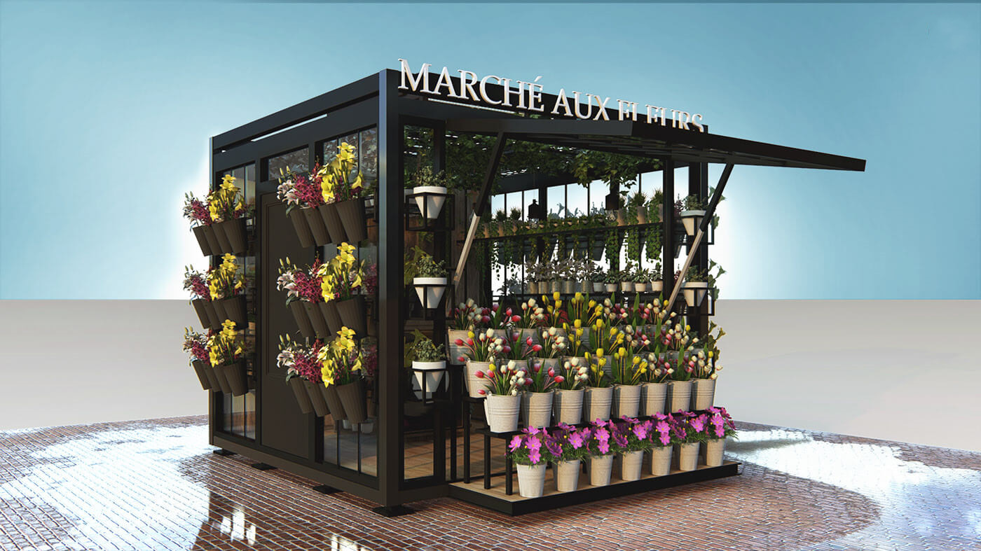 outdoor kiosk