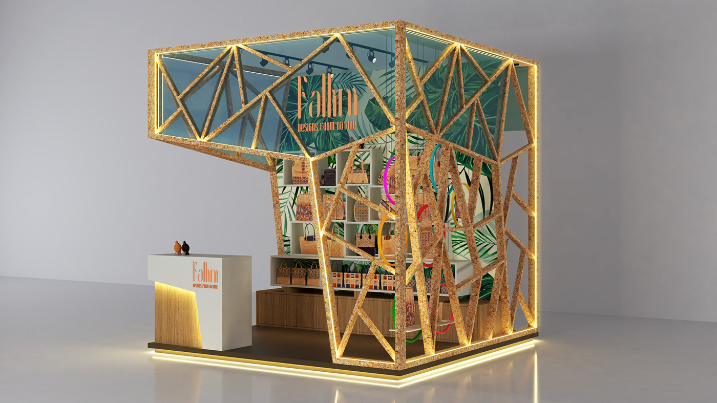 bag display booth