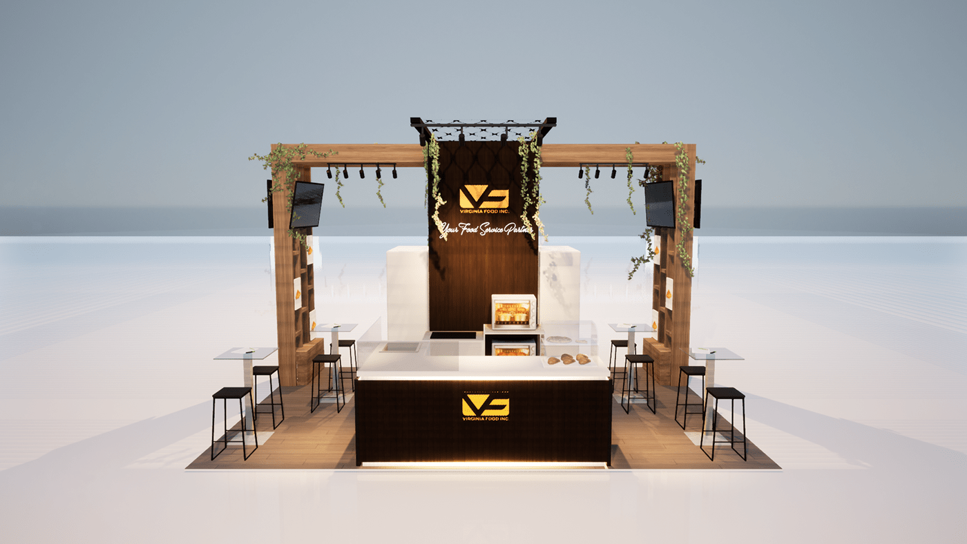 Bakery Counter Booth 