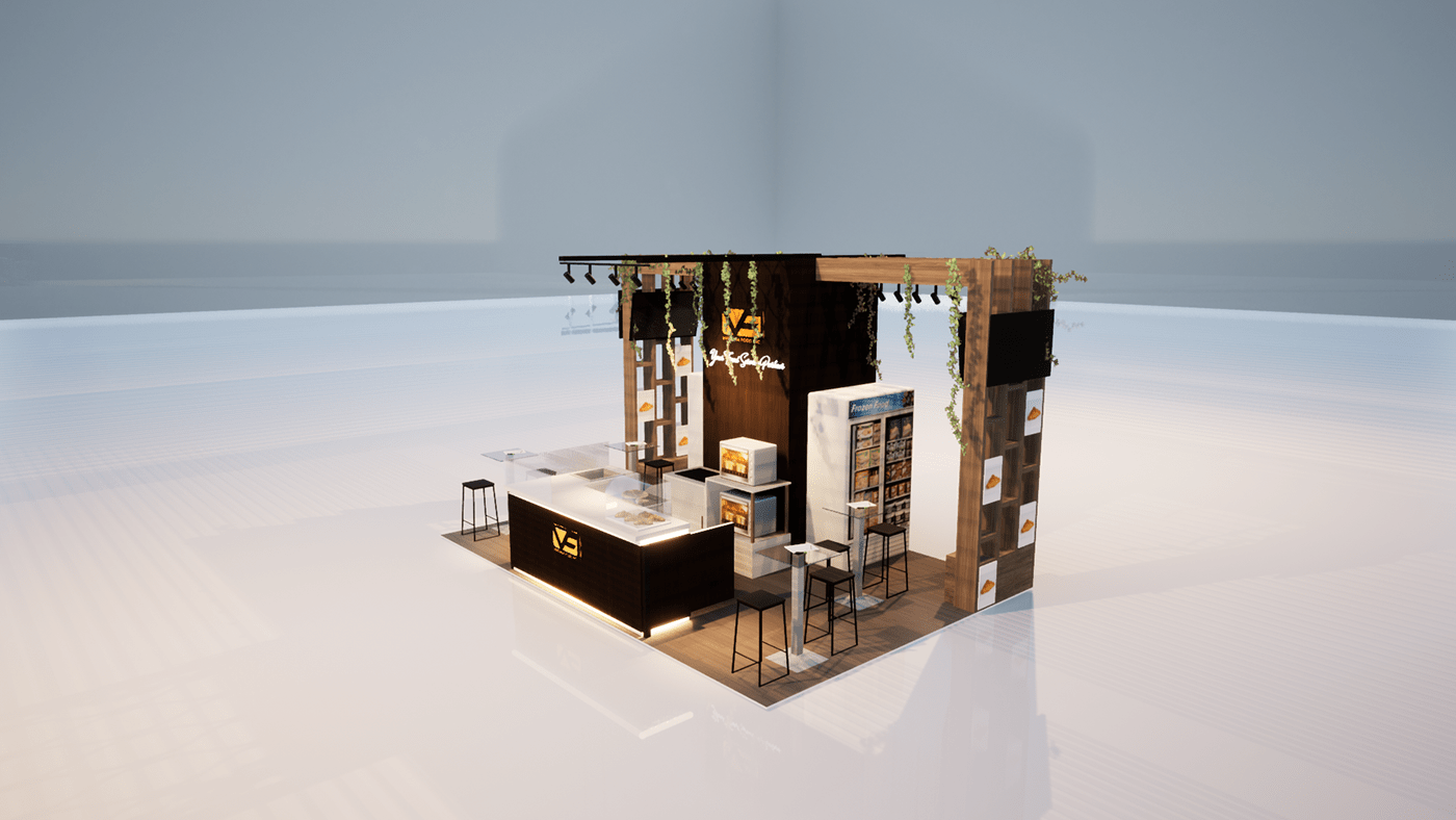 Bakery Counter Booth 