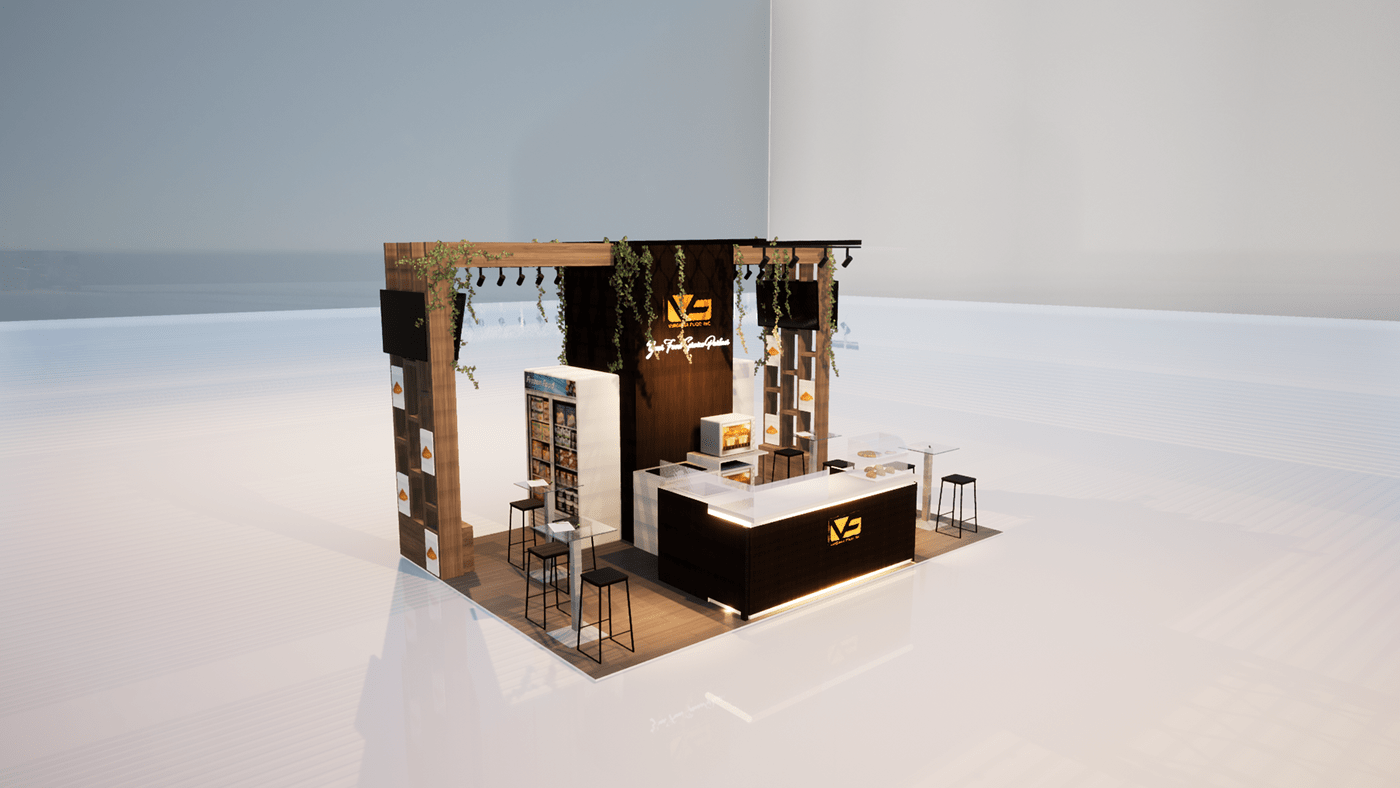 Bakery Counter Booth 