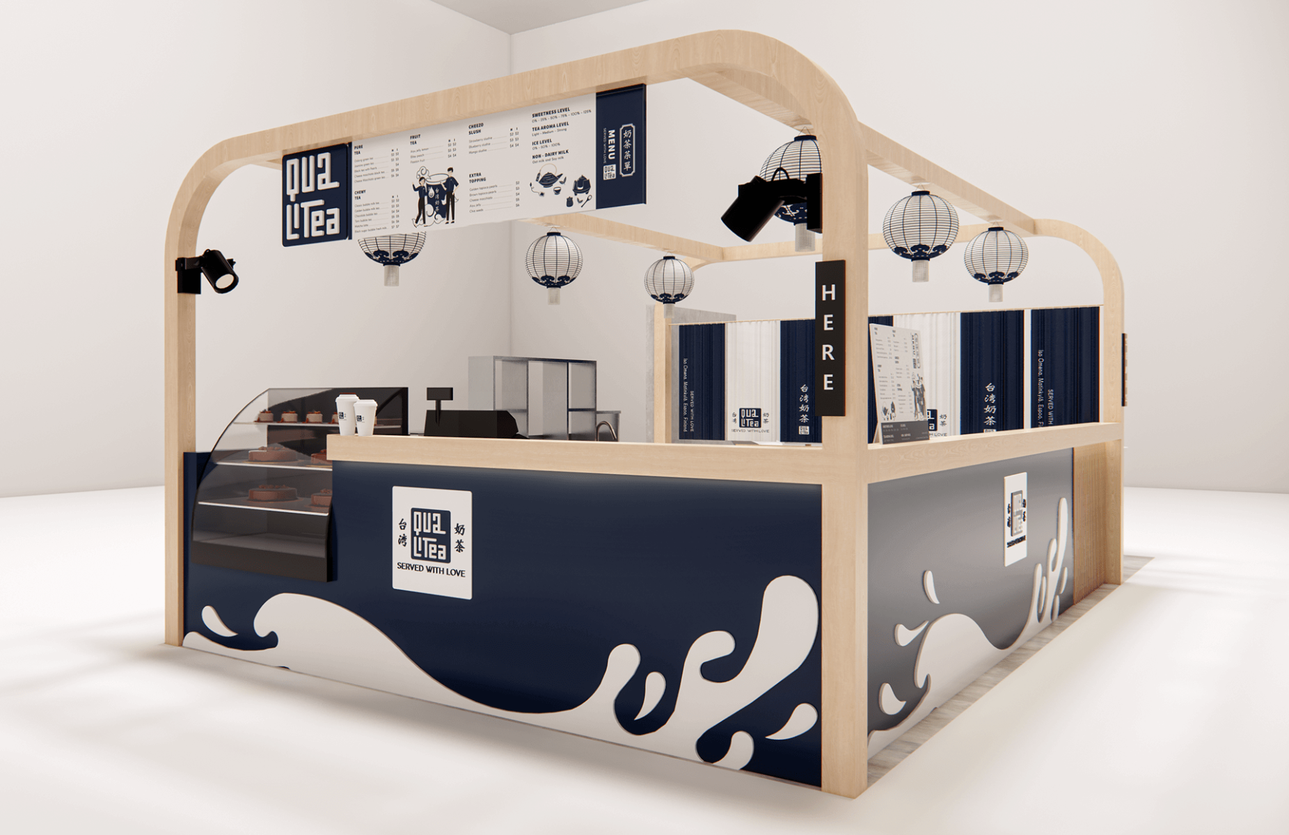 boba kiosk