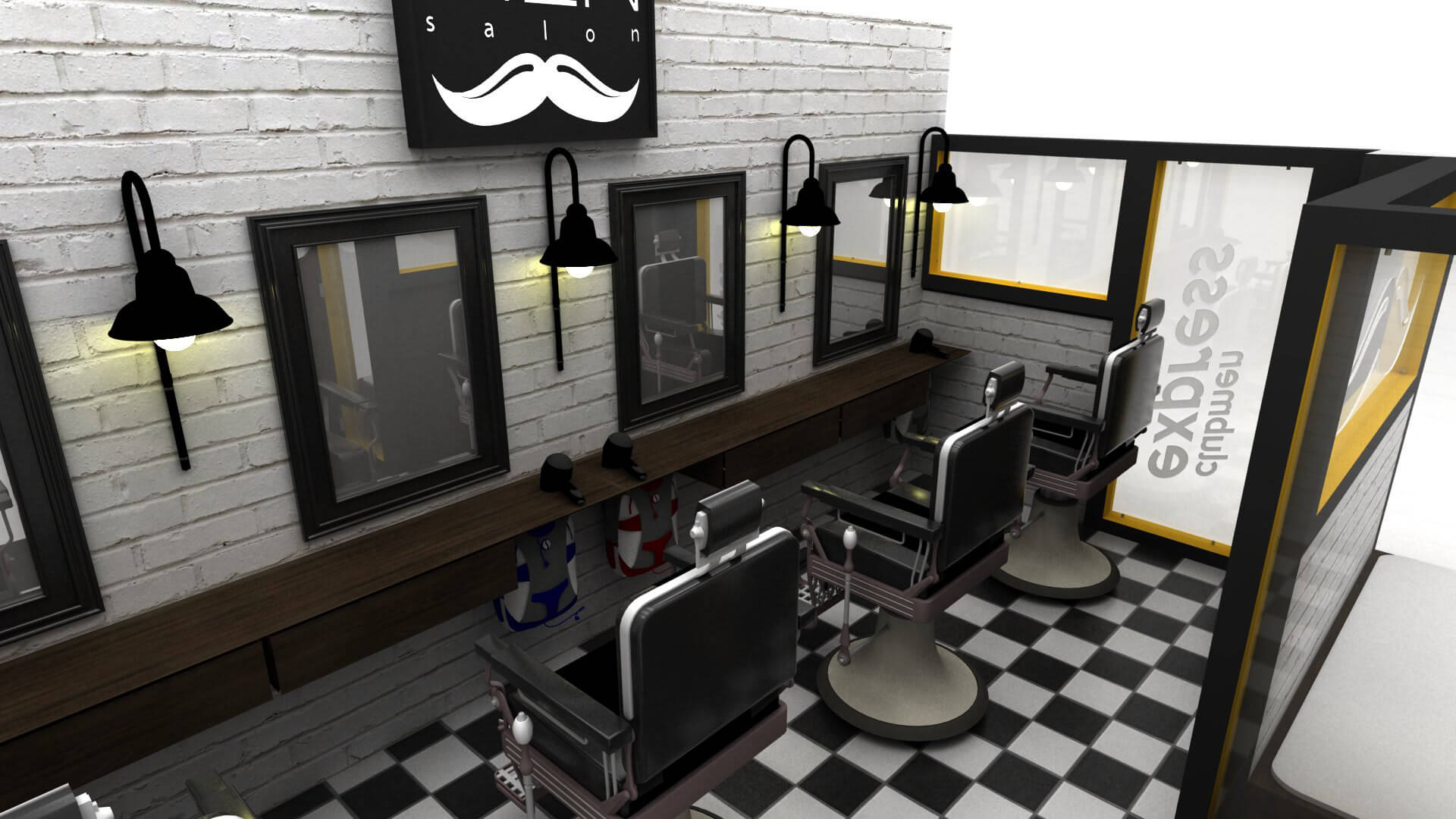 barber kiosk