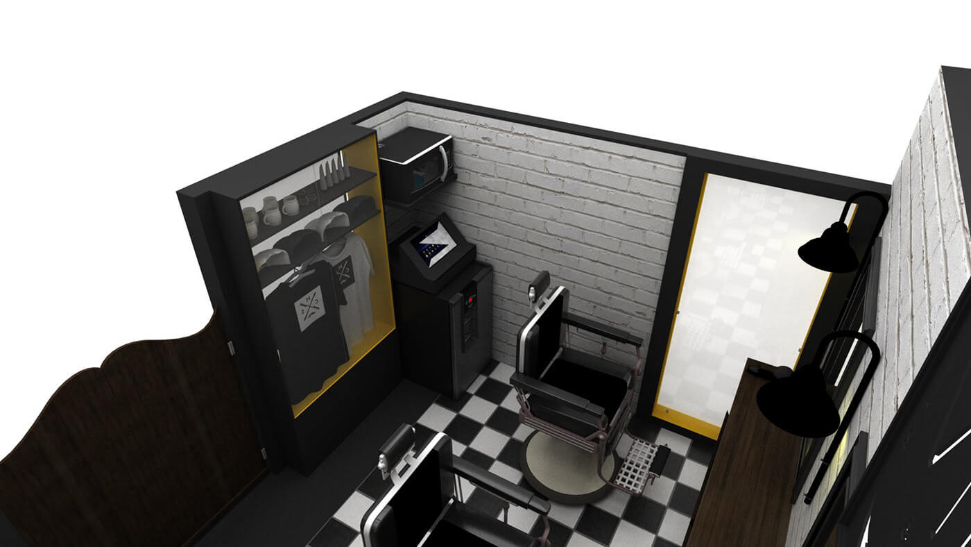 haircut kiosk
