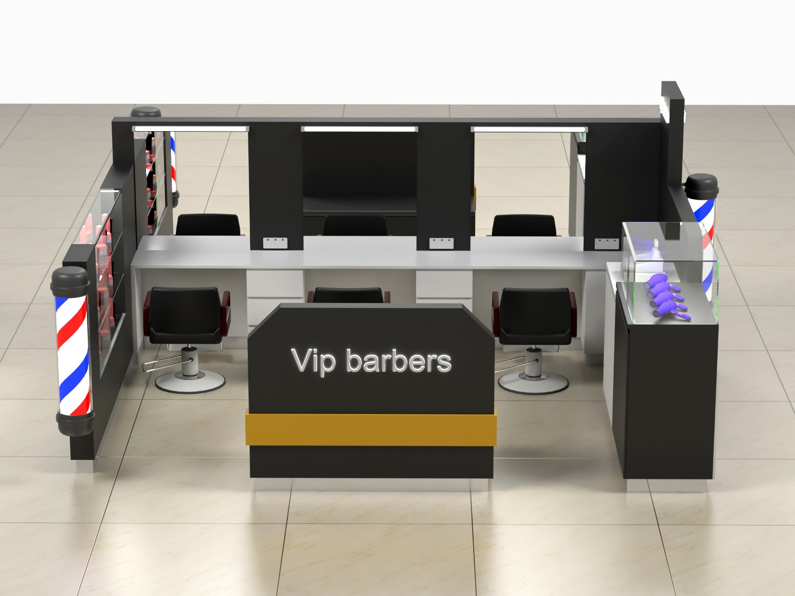 barber kiosk