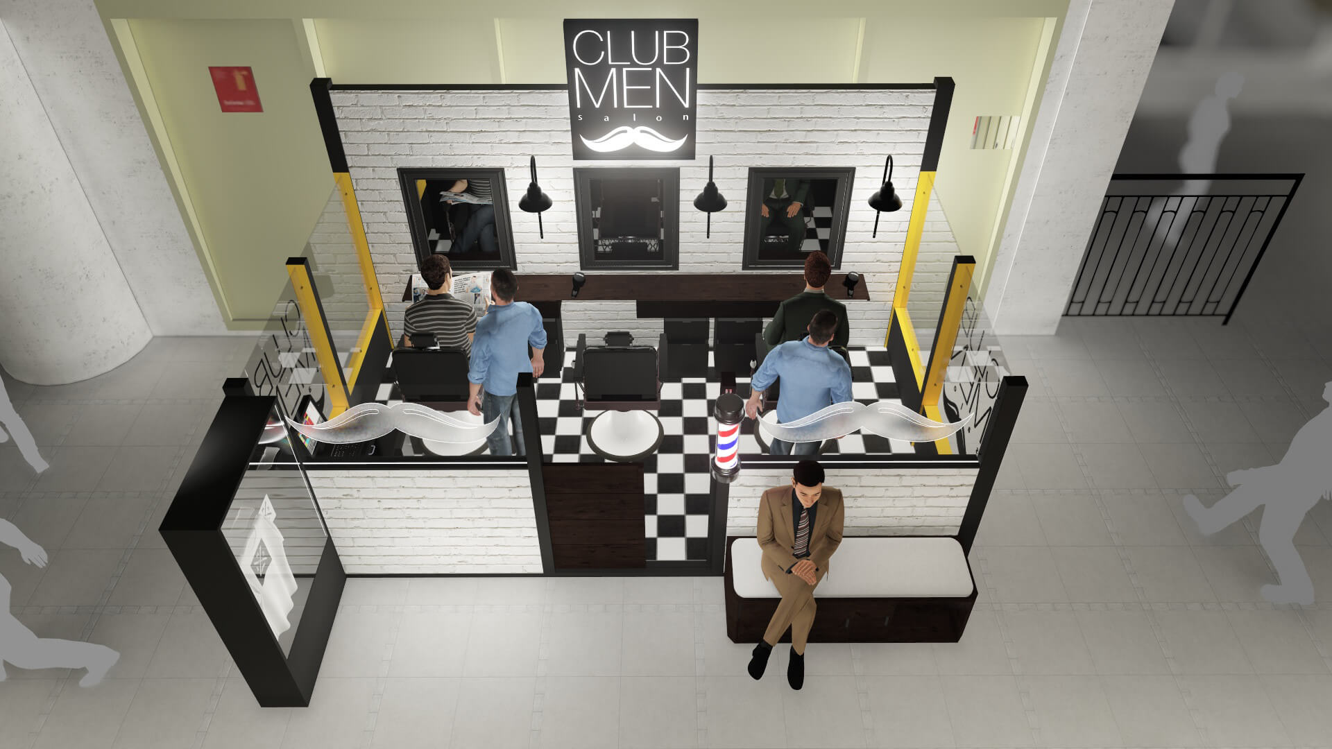 barber kiosk