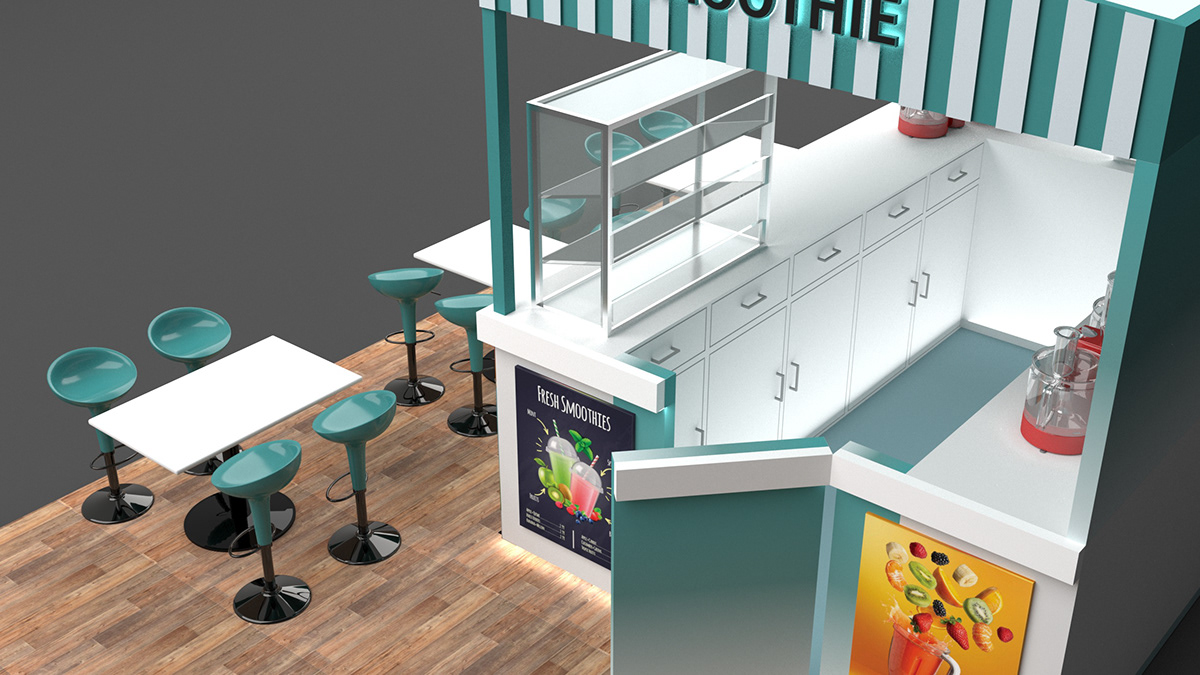 Beach Smoothie Kiosk