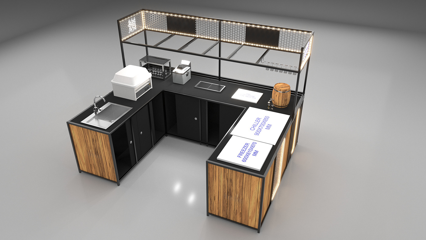 Retro Beer Drink Counter