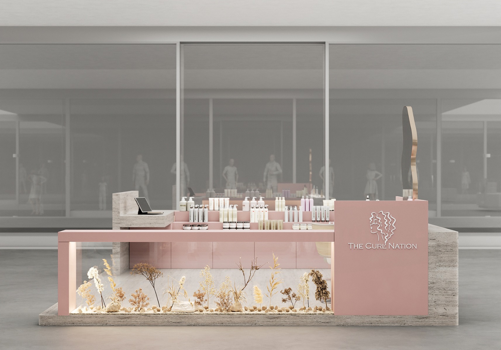 beauty kiosk