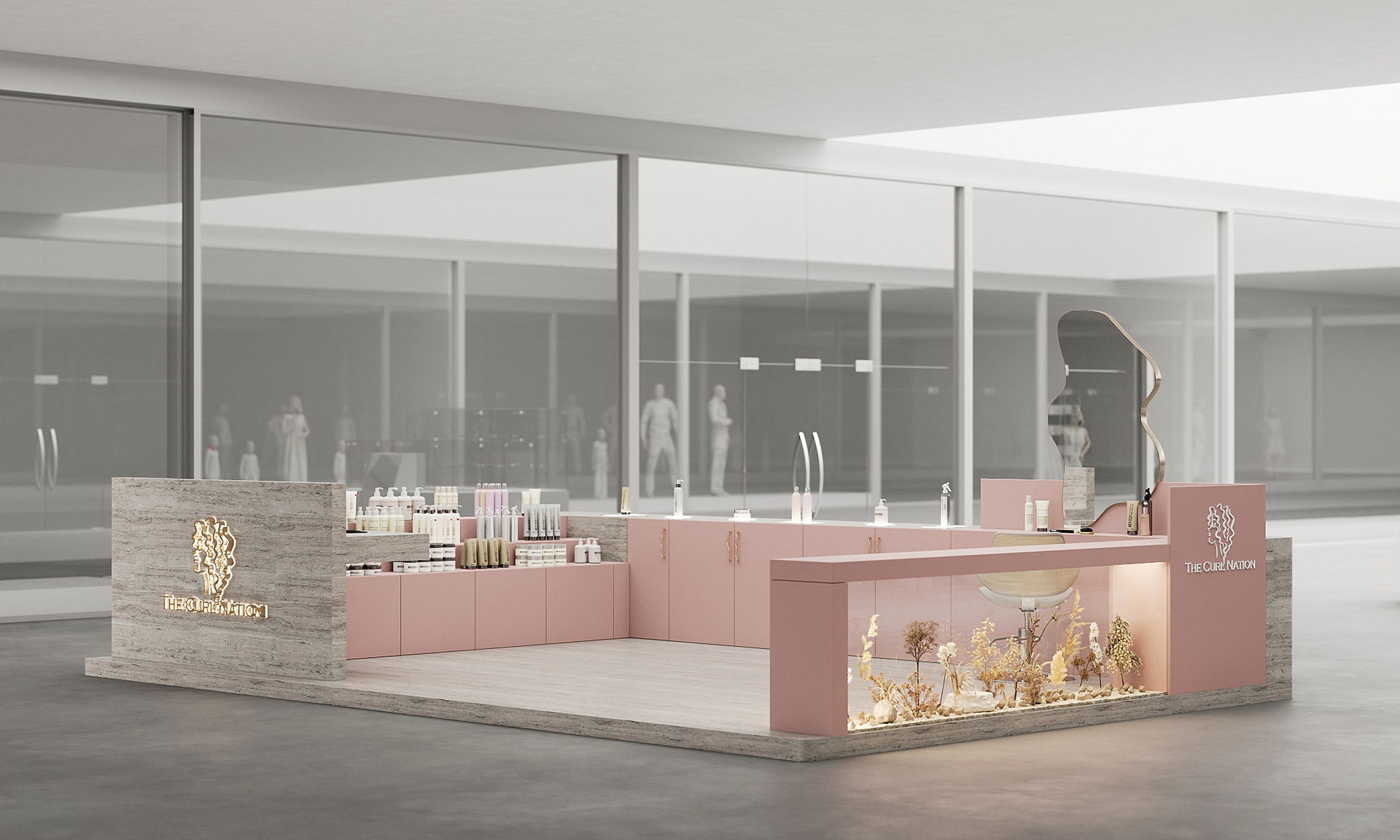 beauty kiosk