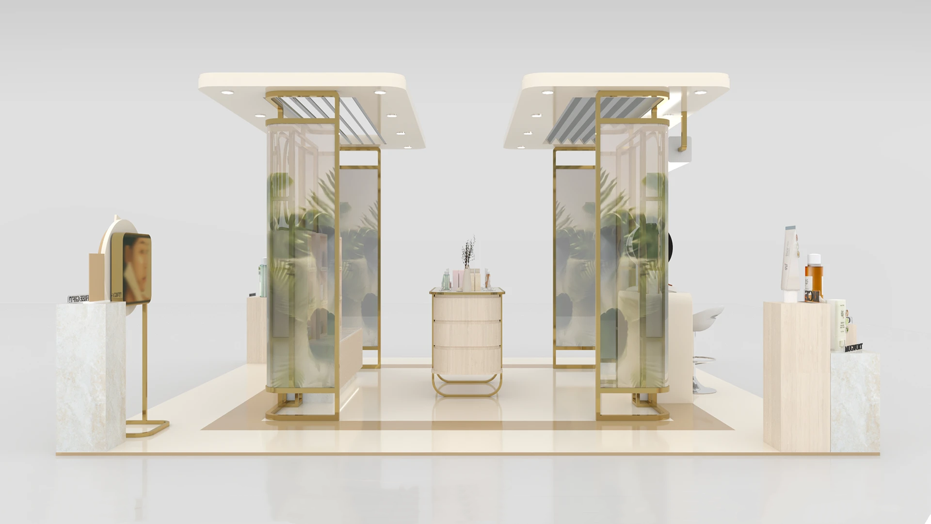 beauty kiosk