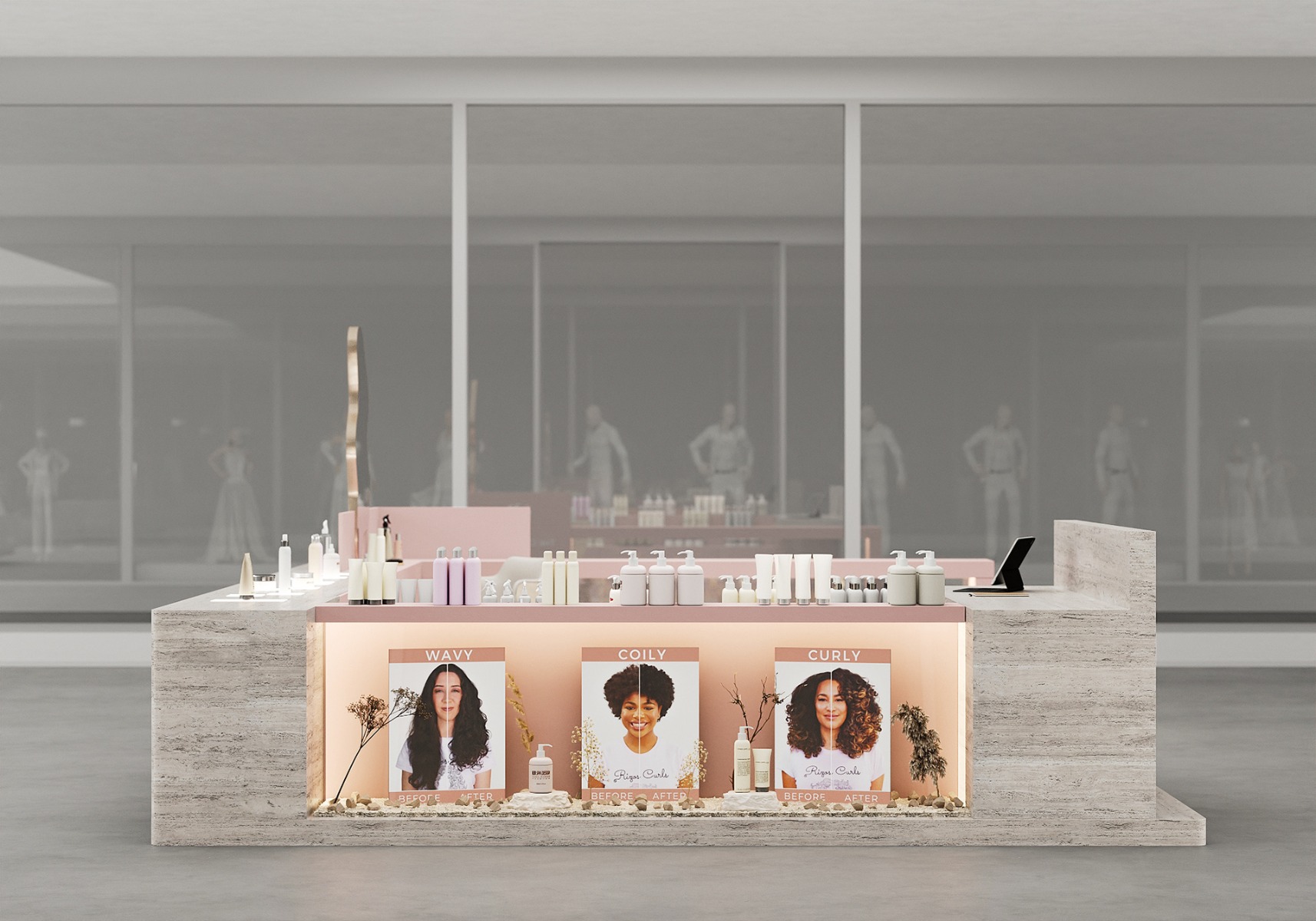beauty kiosk