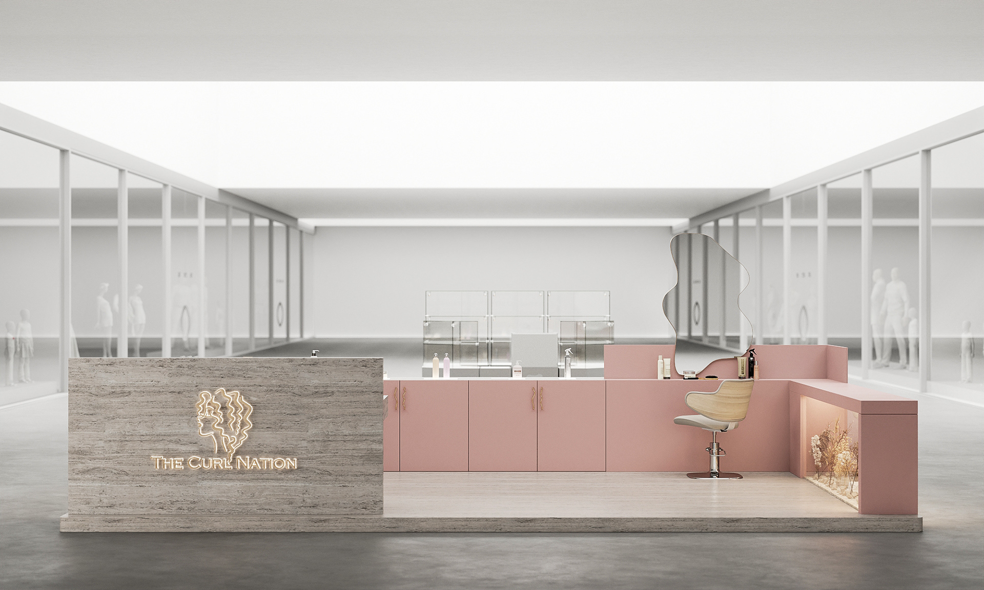 beauty kiosk