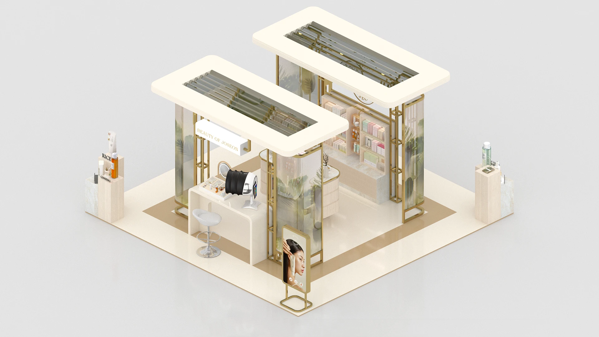  beauty kiosk