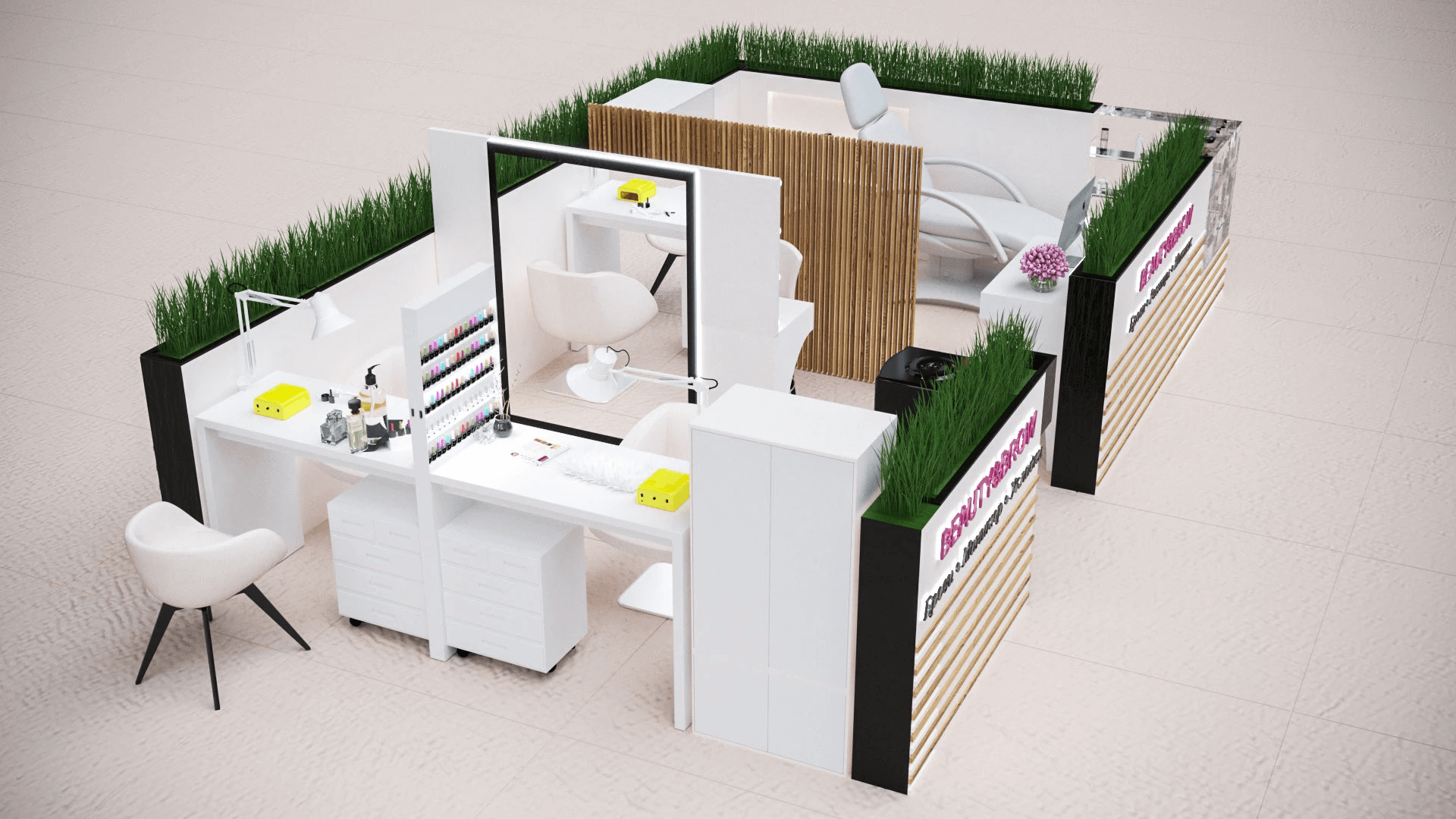 salon kiosk