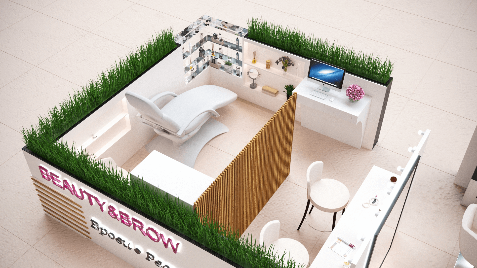 salon kiosk