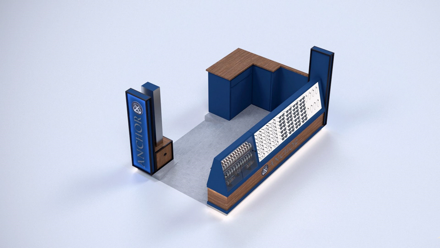 Open Glass Display Showcase