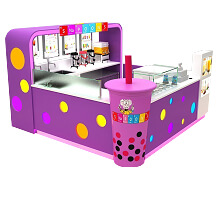 bubble tea kiosk