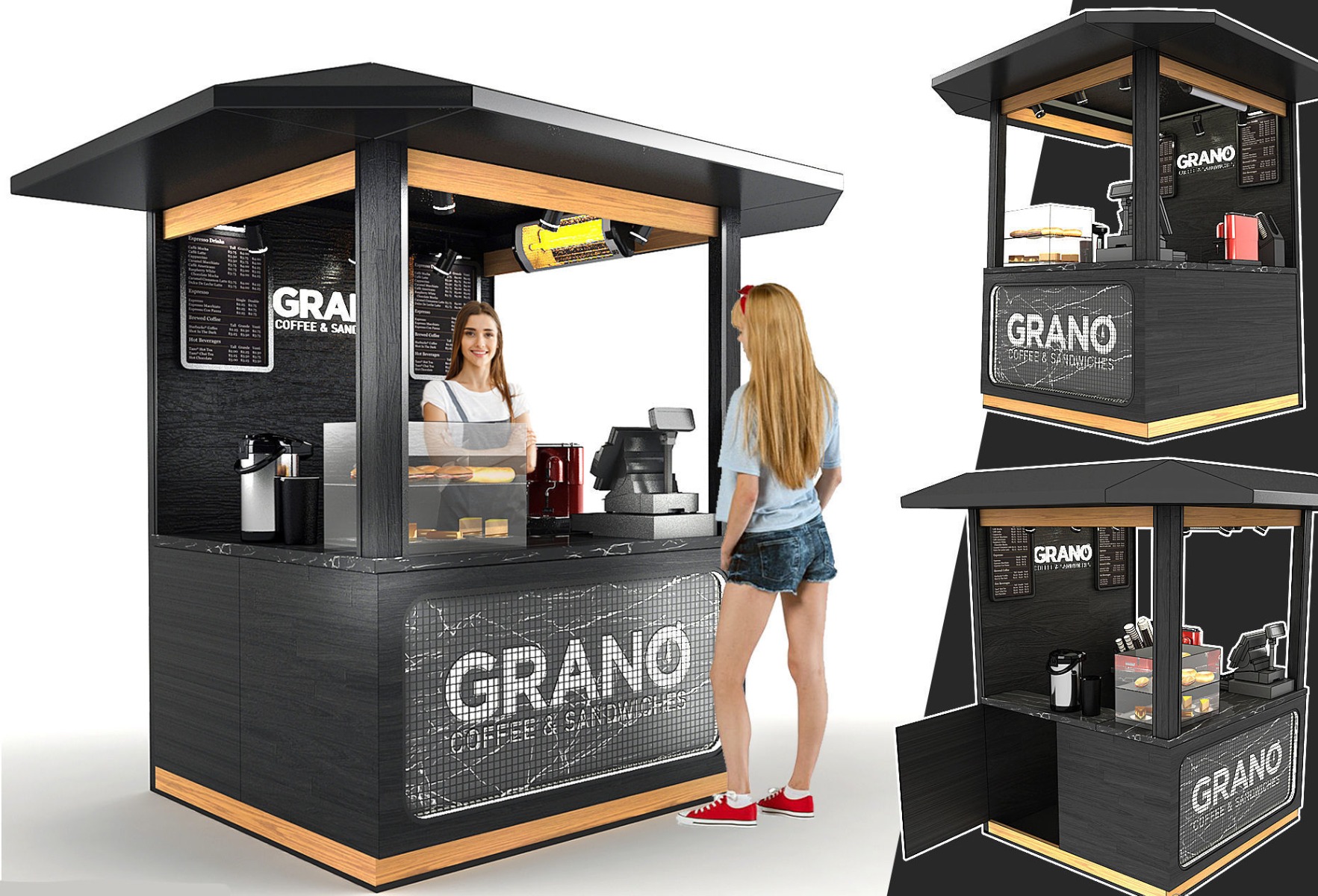 coffee kiosk