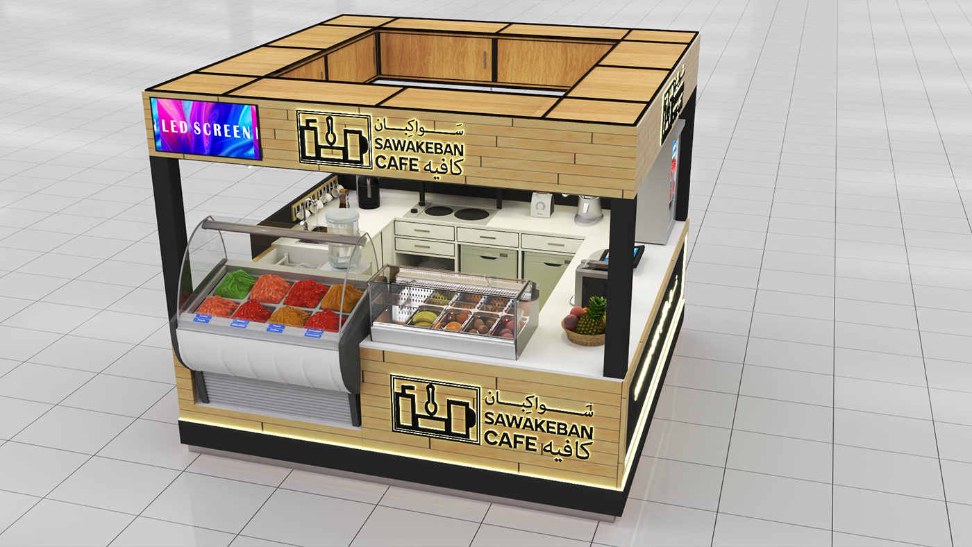 Fast Food Booth