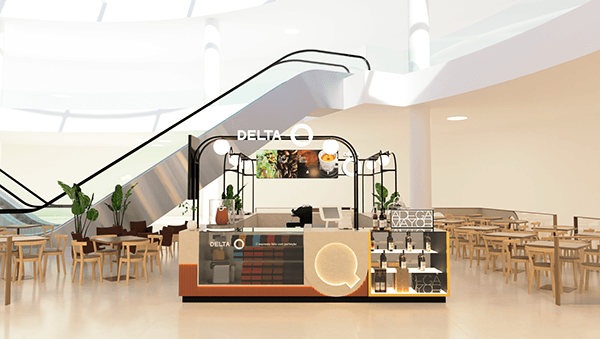 Sleek Cafe Kiosk 