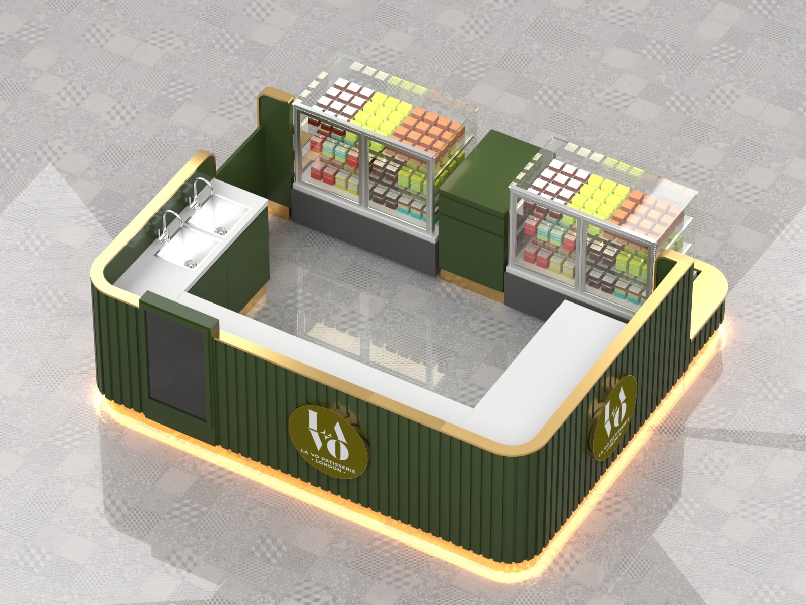 Green Cake Kiosk