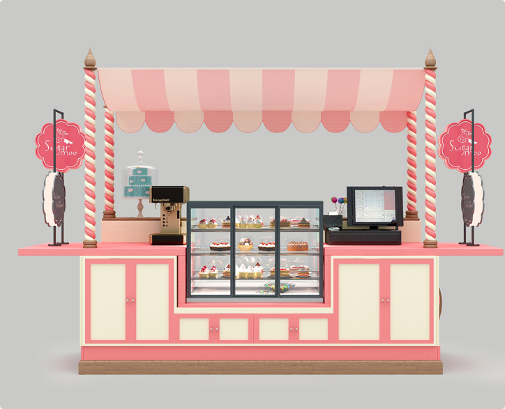 Cake Display Showcase