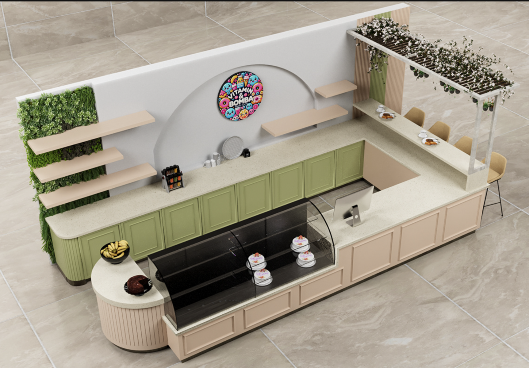 Bakery kiosk