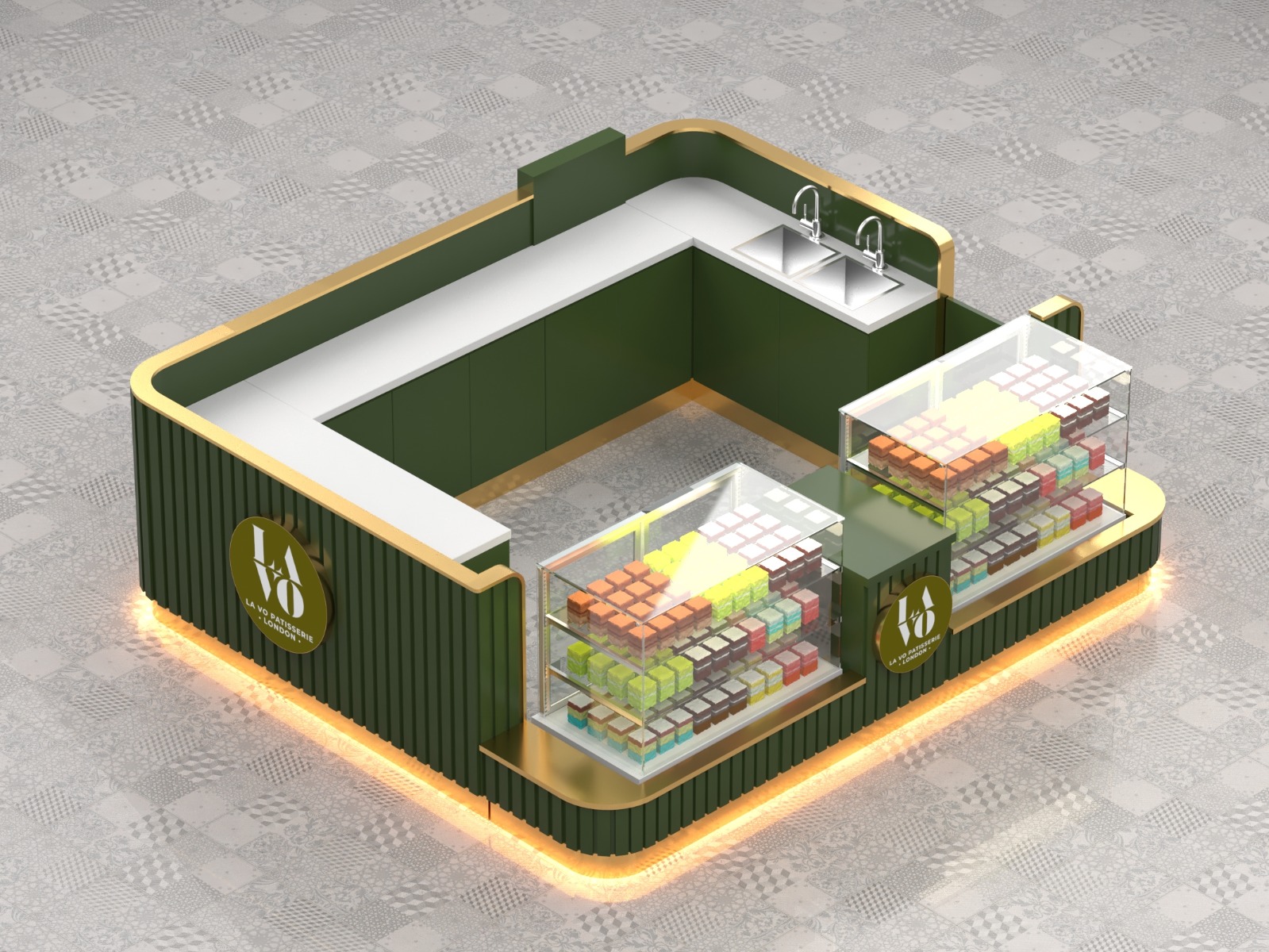 Green Cake Kiosk